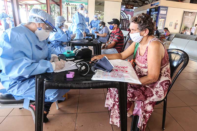 O número de infectados também cresceu, passando de 645.771 para 672.846 casos (Foto: Alex Ribeiro/Ag.Pará)