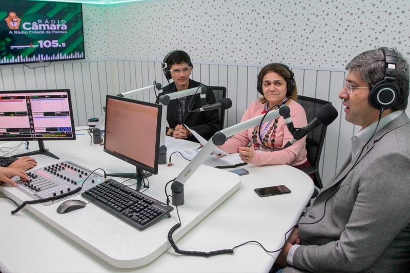  Rádio Câmara Manaus transmite ao vivo as sessões plenárias (Foto: Aguilar Abecassis)