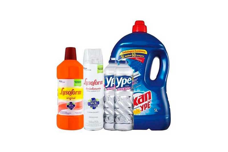 Tixan-Ypê lançou linha de produtos que promete matar um vírus (Foto: Divulgação)