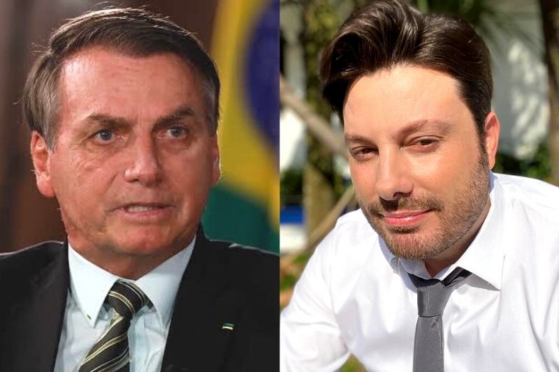 Danilo Gentili acusou o presidente Jair Bolsonaro de promover censura ao SBT (Foto: Reprodução/Instagram)