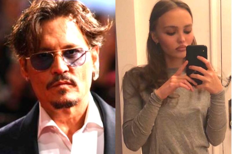 Johnny Depp já ofereceu maconha à filha Lily-Rose quando ela tinha 13 anos (Foto: Reprodução)