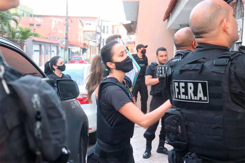 Operação policial contra a pedofilia em Manaus - Foto Alailson Santos/PC-AM