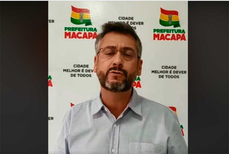Clécio Luís, prefeito de Macapá - Foto Facebook-Reprodução