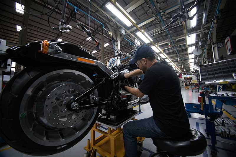 Fábrica da Harley Davson em Manaus - Foto Harley Davson-Divulgação