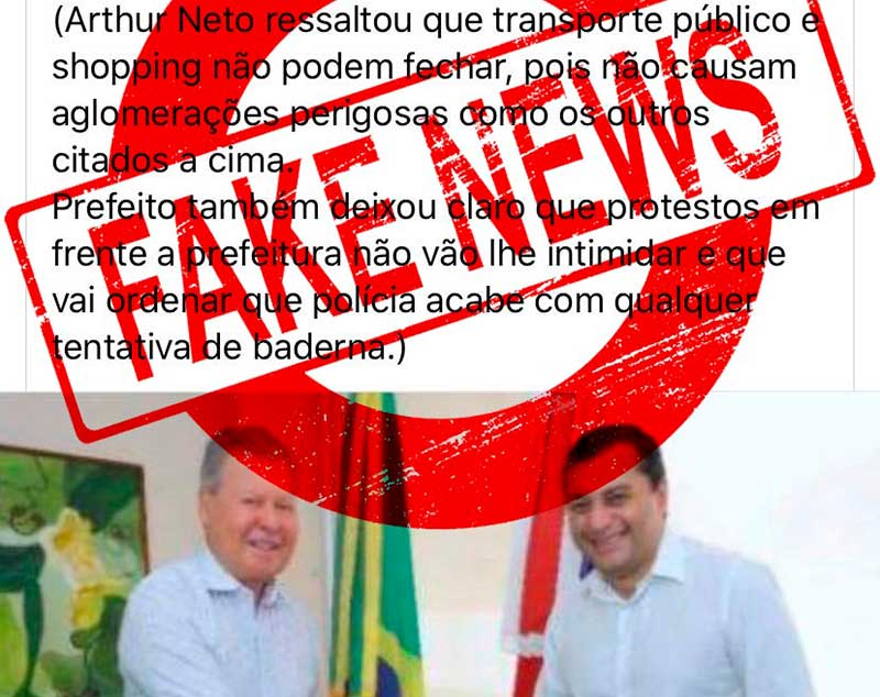 Fake News com Arthur e Wilson Lima