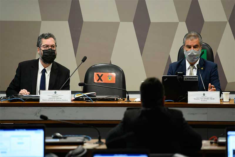 Ernesto Araújo Foto Edilson Rodrigues-Agência Senado