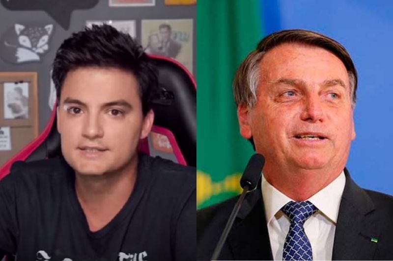 Felipe Neto e Bolsonaro
