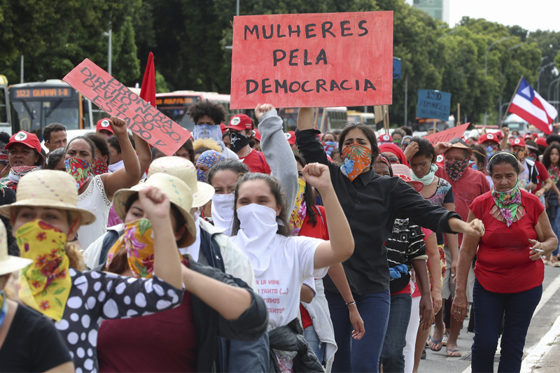 mulheres na politica