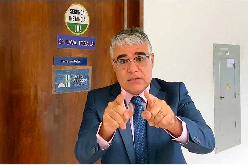 Eduardo Girão (Foto: TV Senado/Reprodução)