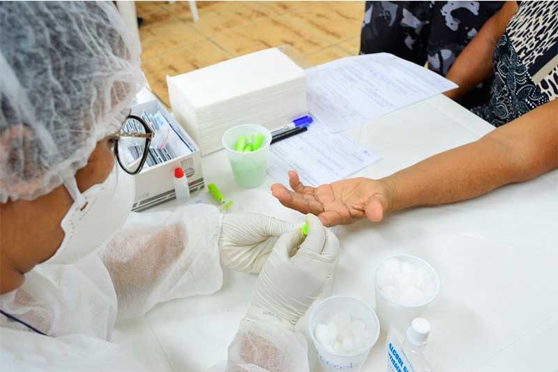 Clínicas e centros de saúde farão testes sobre o HIV (Foto: Mayara Viana/SES-AM)