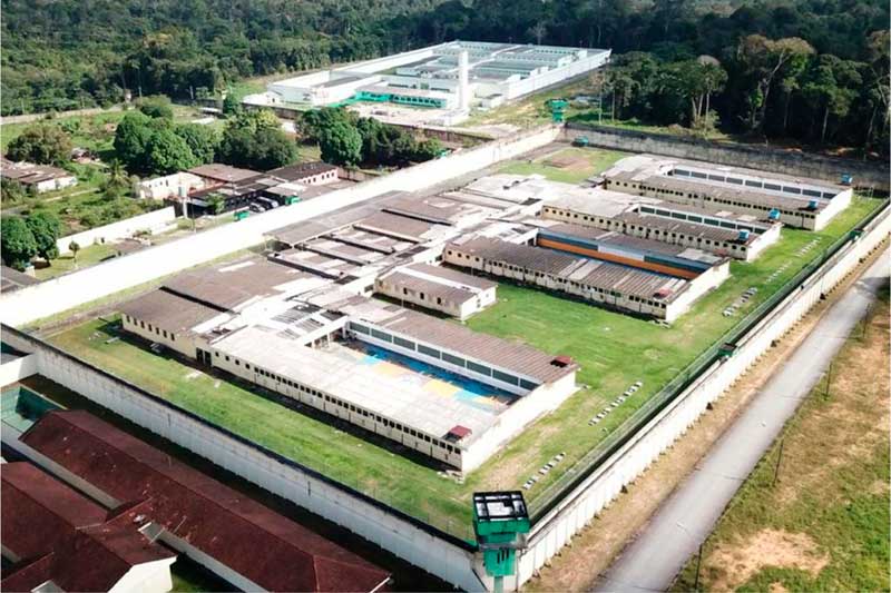 Complexo penitenciário em Manaus: presos combaterão mosquito da dengue (Foto: Seap/Divulgação)