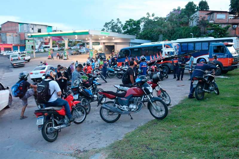 Motociclistas são maioria em infrações que envolvem CNH provisória (Foto: Detran-AM/Divulgação)
