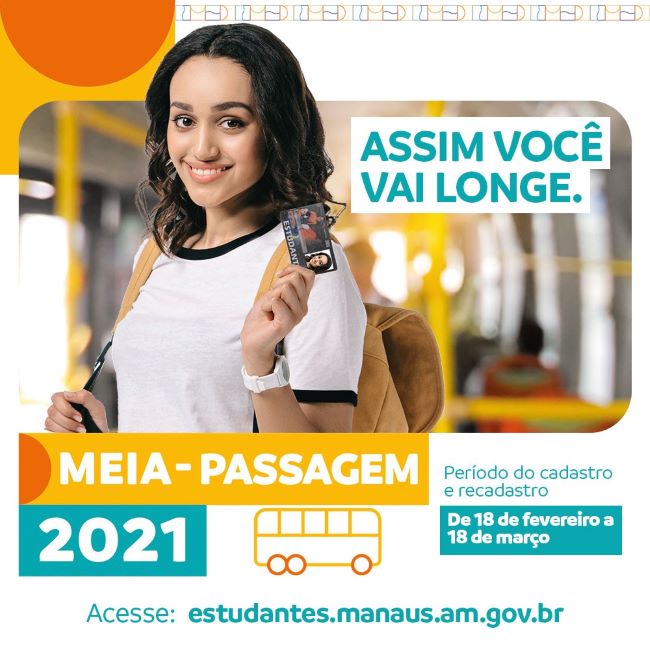 Meia-Passagem 2021: faça o seu cadastro ou recadastro e garanta o benefício