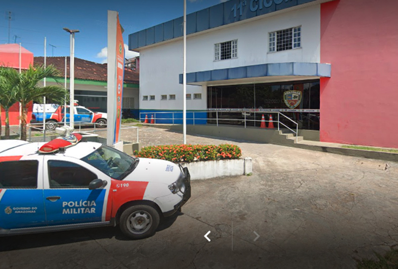 Suspeito floi levado à delegacia, mas liberado (Foto: SSp-AM/Divulgação)