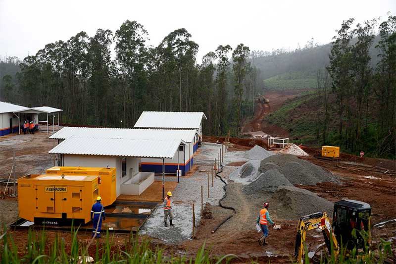 Atividade de mineração: setor cresceu durante a pandemia (Foto: Tânia Rêgo/ABr)