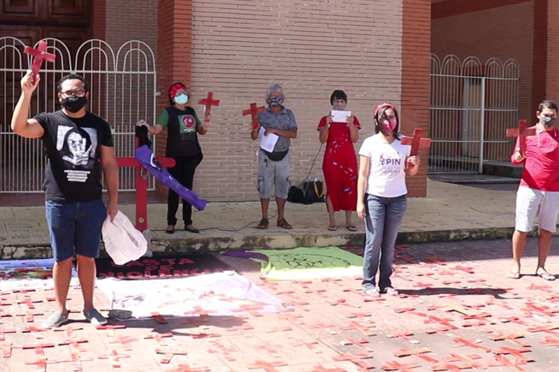 protesto em parintins