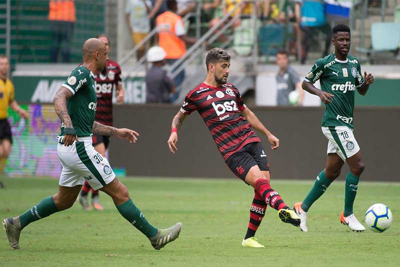 Flamengo x Palmeiras é um dos clássicos da rodada inicial do Brasileirão (Foto: Alexandre Vidal/Flamengo)