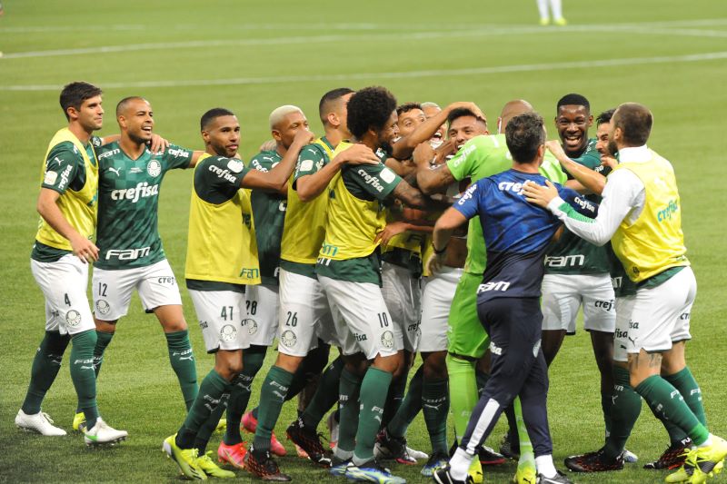 Palmeiras vence o Santos e conquista o Campeonato Paulista