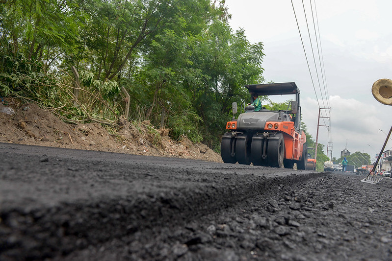 obras no distrito industrial