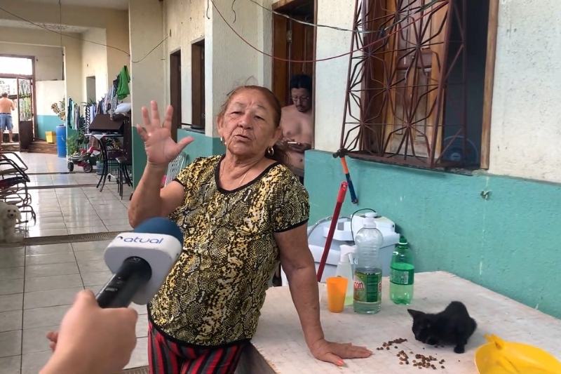 Maria do Socorro Jorge da Silva, 67 anos, mora há 20 anos no local (Foto: Walter Franco/ATUAL)