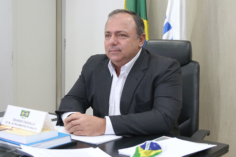 Ex-ministro da Saúde Eduardo Pazuello