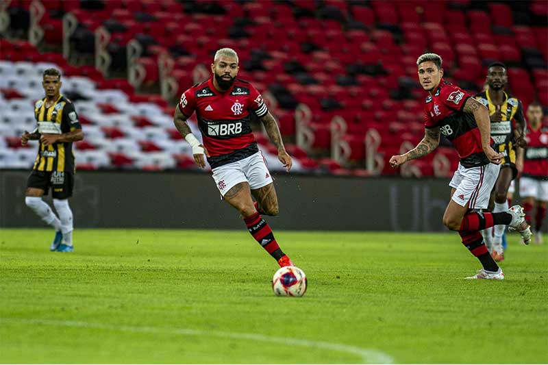 Lances do jogo - Flamengo