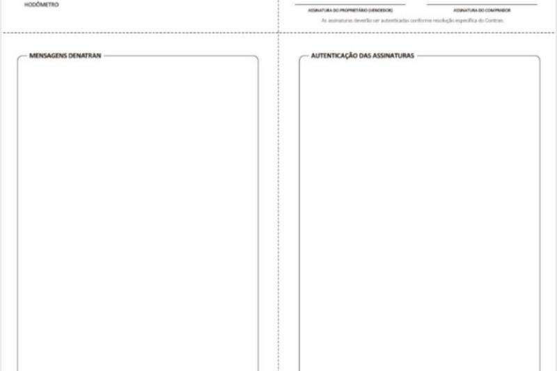 ATPV: novo documento para transferência de veículos comprados a partir de 2021 (Foto: Divulgação/Detran)