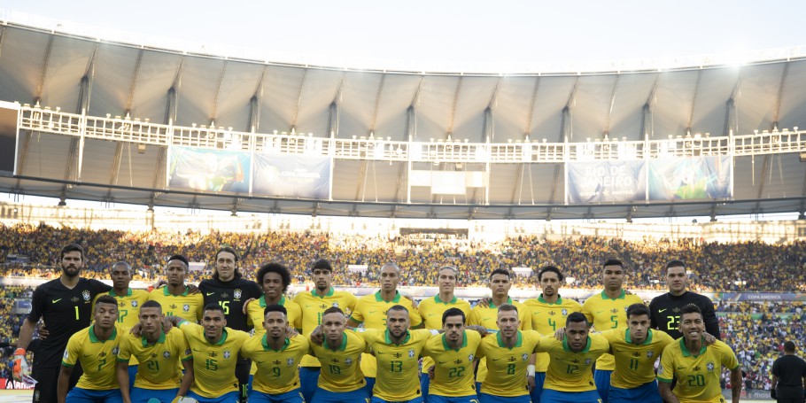 Seleção Brasileira campeã da Copa América 2019 (Foto: Lucas Figueiredo/CBF)