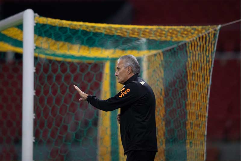 Técnico Tite se esquivou de perguntas sobre rejeição de jogadores (Foto: Lucas Figueiredo/CBF)