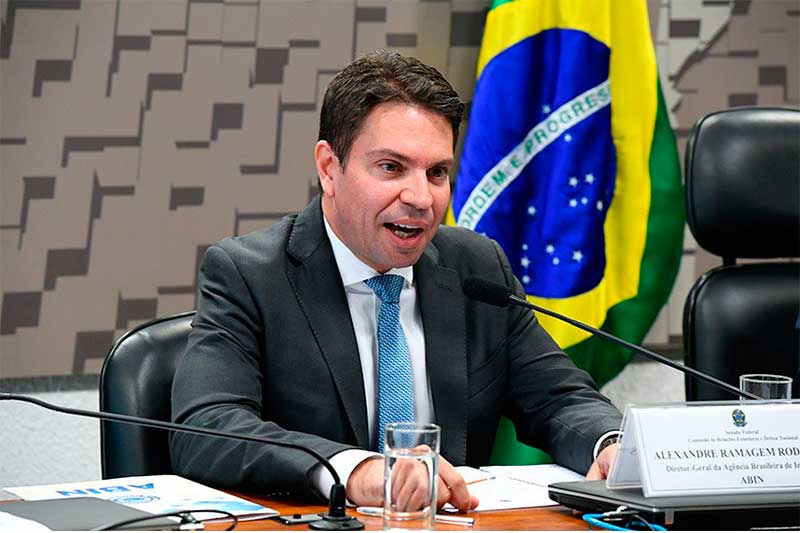 Alexandre Ramagem é alvo da CPI da Covid (Foto: Marcos Oliveira/Agência Senado)