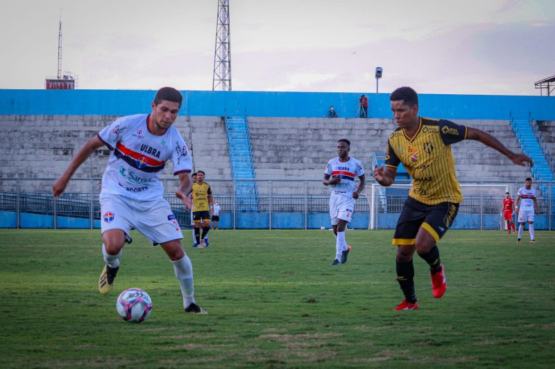 Fast Clube perdeu por 2 a 1 para o Castanhal no Estádio da Coina, em Manaus (Foto: Jadison Sampaio/Fast Clube)