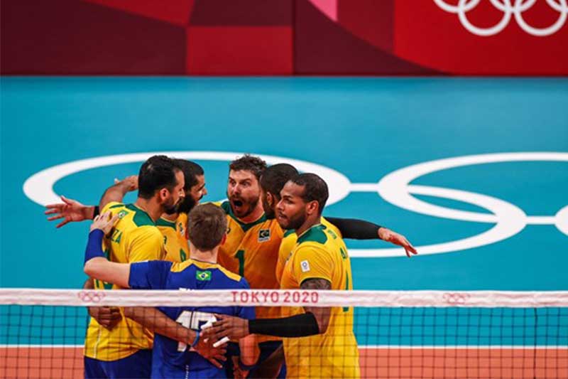 Brasil vence quarto jogo no vôlei feminino sem perder nenhum set