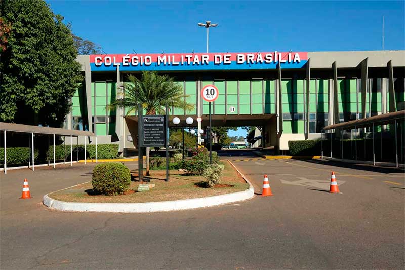 Colégio Militar de Brasília: Bolsonaro pediu matrícula da filha (Foto: CMB/Divulgação)