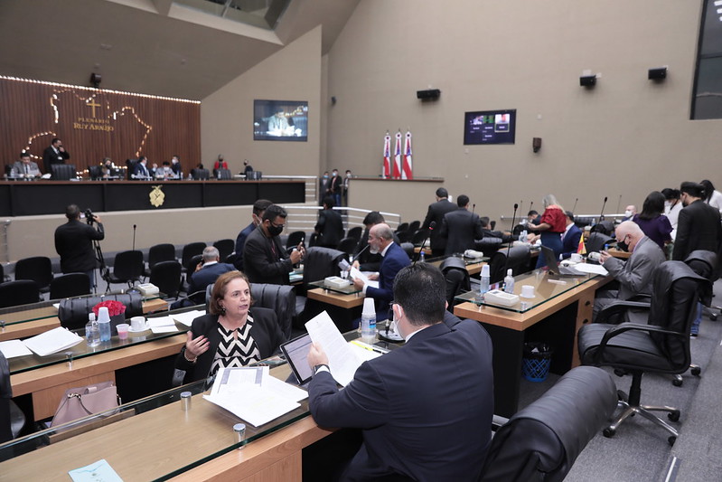 Plenário da Assembleia Legislativa (Foto: Hudson Fonseca/Aleam)