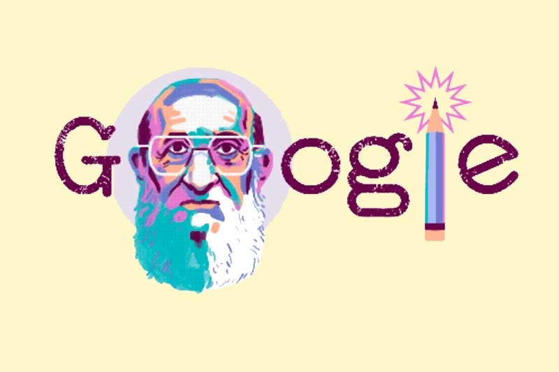 Homenagem do Google aos 100 anos de nascimento de Paulo Freire (Foto: Reprodução)