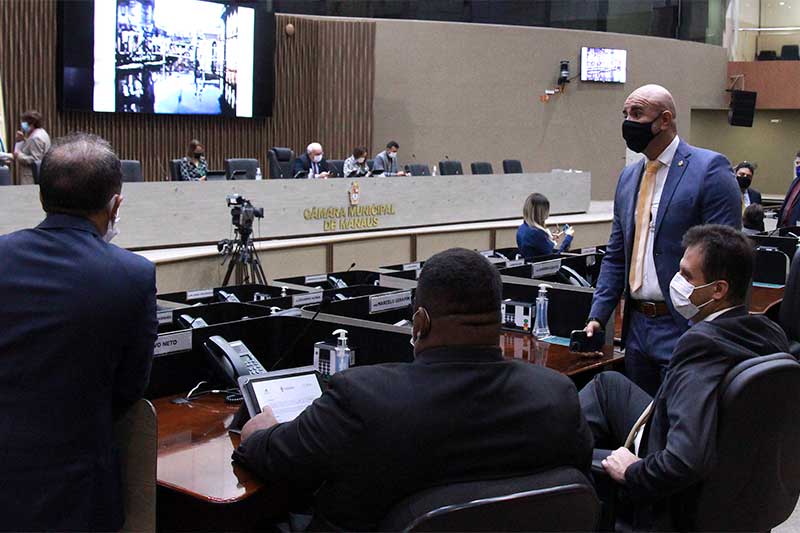 Plenário da Câmara: vereadores usaram cotaão no recesso parlamentar (Foto: Robervaldo Rocha/CMM)