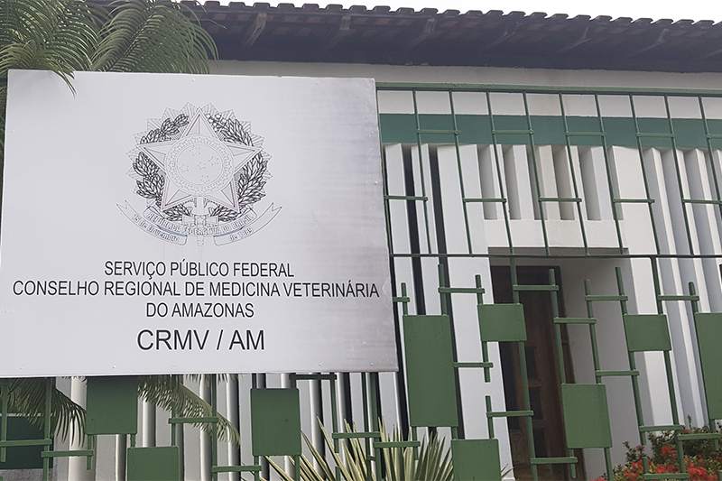 Atual sede não é adequada, alega Conselho de Medicina Veterinária (Foto: CRMV-AM/Divulgação)