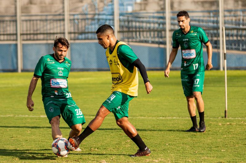 Manaus FC treina para enfrentar Jacuipense pela 15ª rodada da Série C (Foto: Ismael Monteiro/Manaus FC)