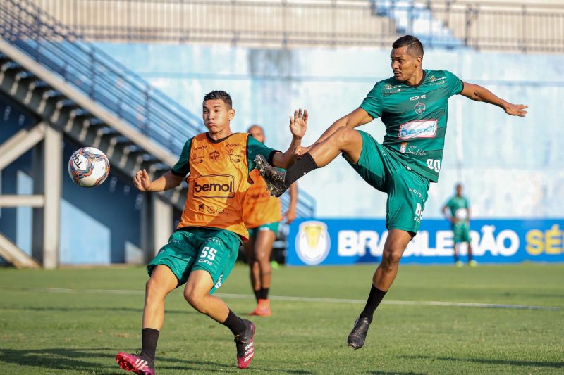Treino do Manaus FC para enfrentar o Ferroviário (CE) em jogo decisivo (Foto:I smael Monteiro/Manaus FC)