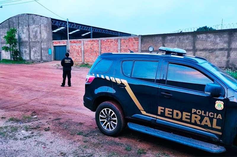 Operação da PF ocorre em dez estados nesta quarta-feira (Foto: PF-PA/Divulgação)