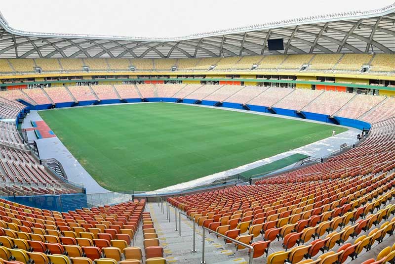 Arena da Amazônia passa por último teste antes de Brasil x Uruguai