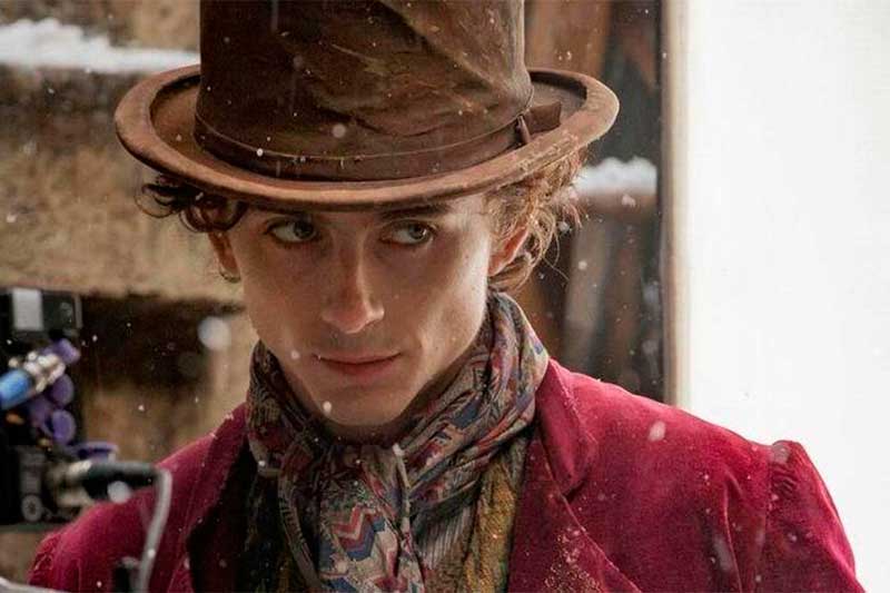 Ator Timothée Chalamet como Willy Wonka: nova versão do personagem (Foto: Timothée Chalamet/Instagram/Divulgação)