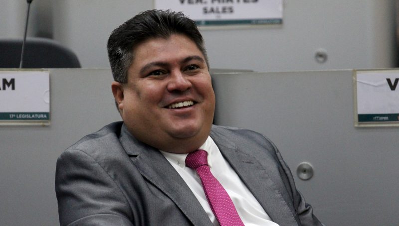 Vereador David Reis (Avante), presidente da Câmara Municipal de Manaus (Foto: Robervaldo Rocha/CMM)