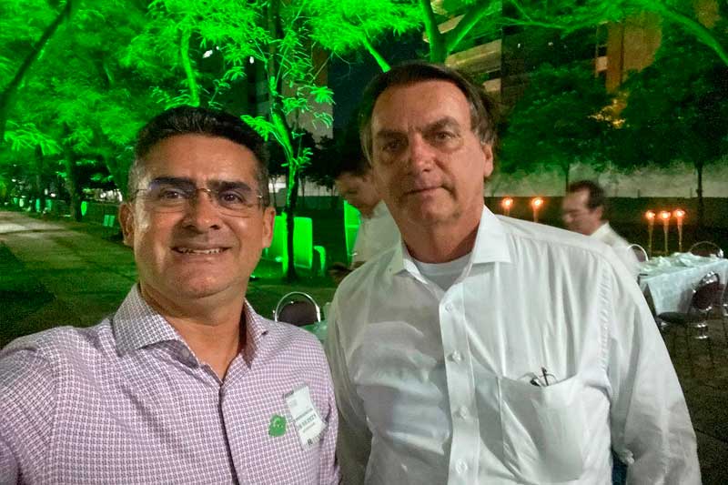 David Almeida e Bolsonaro