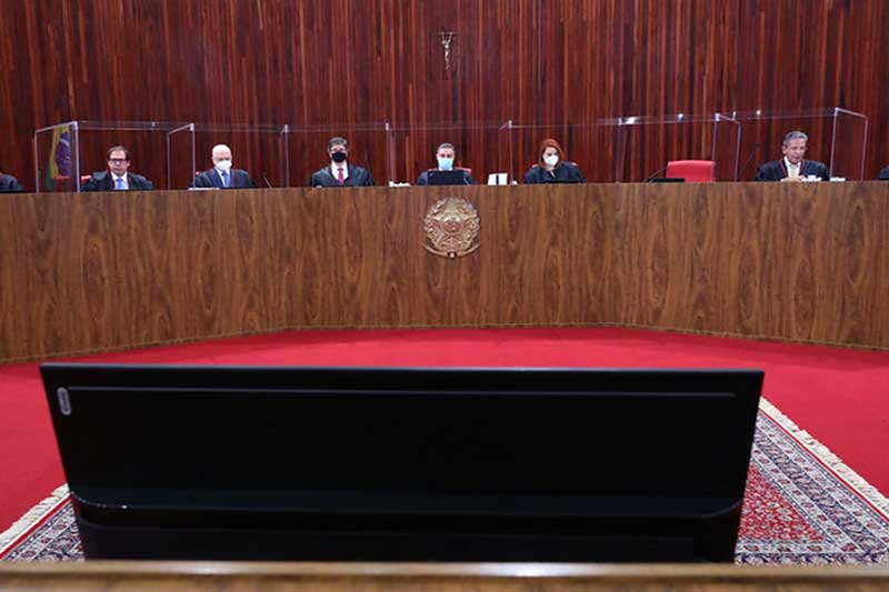 No TSE, três ministros votaram contra cassação (Foto: Abdias Pinheiro/Secom/TSE)