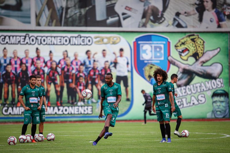 Treino do Manaus FC no dia 18 de outubro (Foto: Ismael Monteiro/Manaus FC)