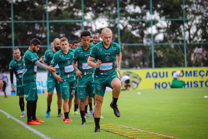 Treino do Manaus pare enfrentar Ypiranga (Foto: Ismael Monteiro/Assessoria do Manaus FC)