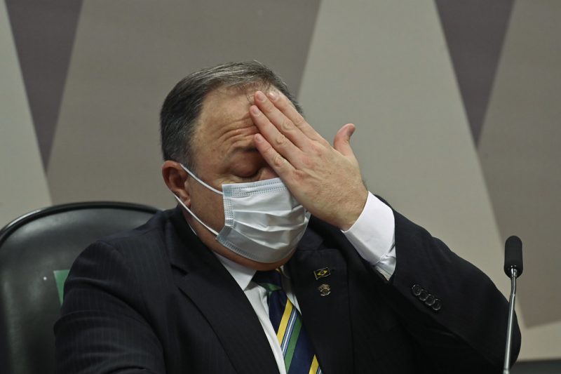 Ex-ministro da Saúde, Eduardo Pazuello (Foto: Leopoldo Silva/Agência Senado)