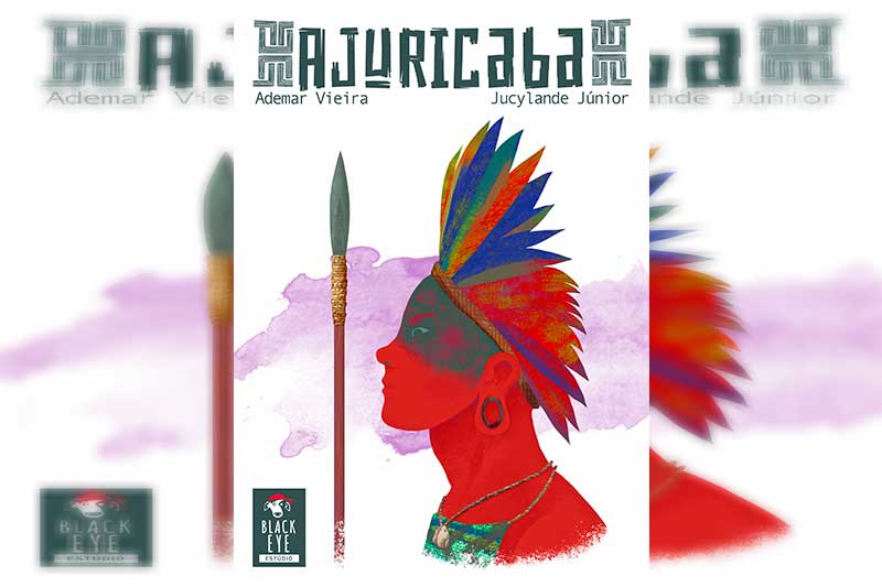 Capa da HQ Ajuricaba: saga em quadrinhos sobre líder indígena (Foto: Divulgação)