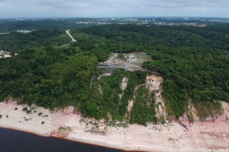 Parque Encontro das Águas será construído na zona leste de Manaus (Foto: Sandro Pereira)